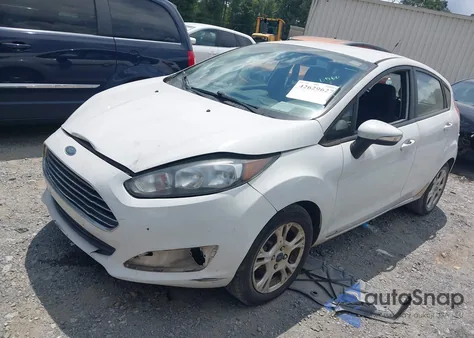 2014 Ford Fiesta Se из США, поврежденный, VIN 3FADP4EJ2EM160560